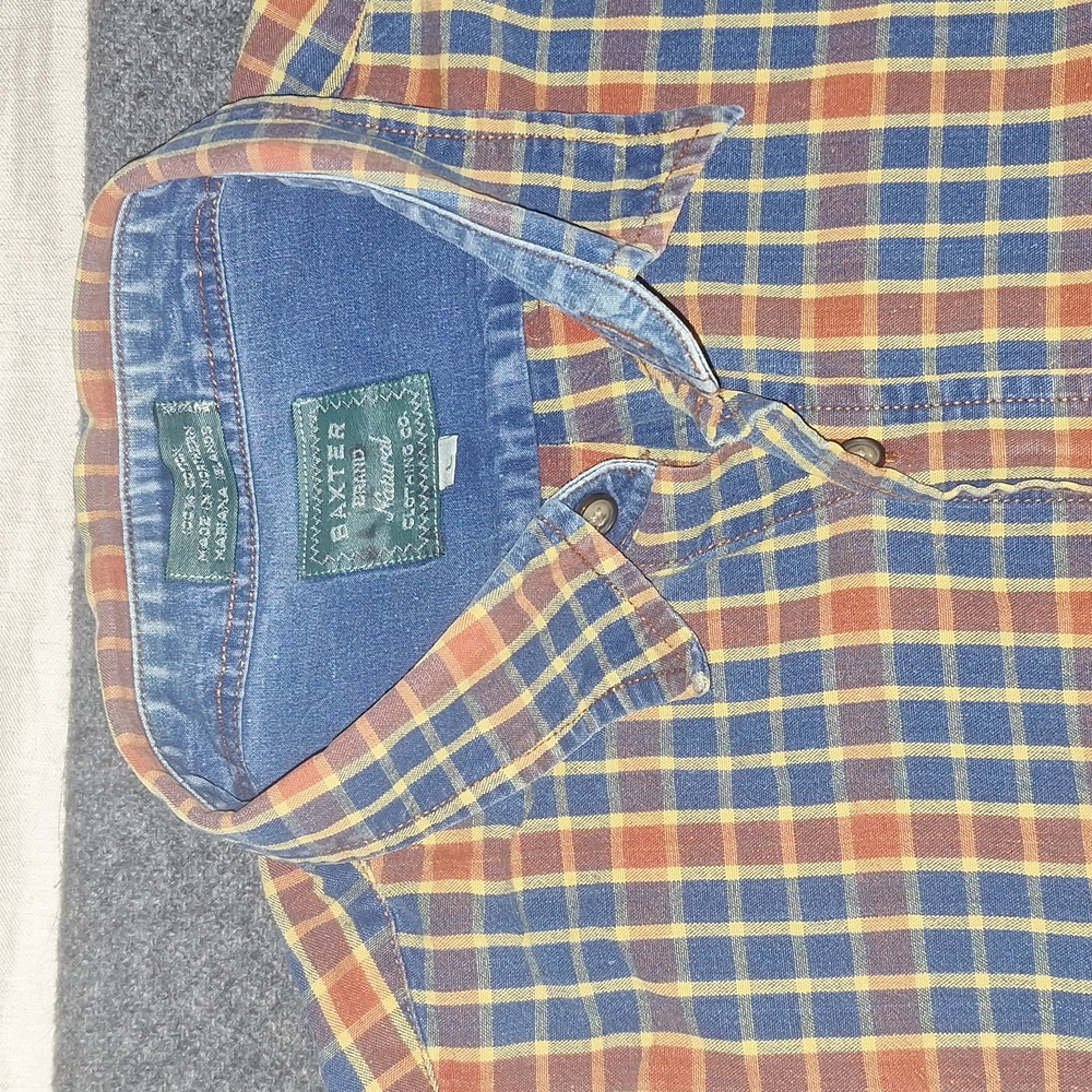 Men's Multicolor Plaid Shirt